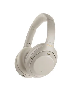Sony WH-1000XM4 Wireless Noise-Cancelling Over-the-Ear Headphones - Silver - Picture 1 of 6