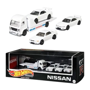 HOT WHEELS 2021 NISSAN SKYLINE GT-R PREMIUM COLLECTOR SET GARAGE DIORAMA - Picture 1 of 9