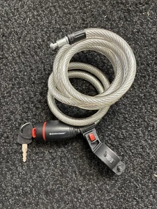 Schwinn Steel Cable Key Lock 6' X 12 mm Durable No Scratch Cover - Picture 1 of 1