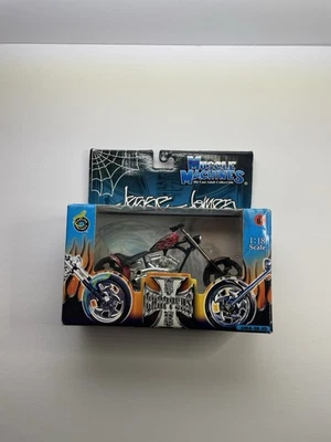 WEST COAST CHOPPERS JESSE JAMES EL DIABLO RIGID 1/18 1:18 BIKE RED - Image 1 of 3
