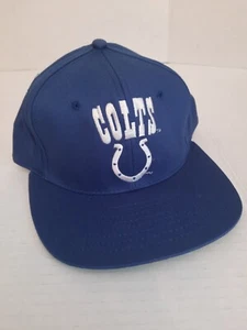 VTG Indianapolis COLTS Snapback Hat/Cap AJD Team NFL NWOT Green Bill Fits Most - Picture 1 of 6