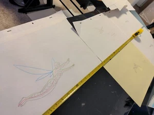 Marvel Animación Celdas Producción Arte Cómics ULTIMATE AVENGERS WASP WOMAN UV1 - Imagen 1 de 10