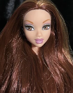 Auburn Hair -My Scene - Mattel Barbie Doll-bendable Knees - Nude For OOAK- X-20 - Picture 1 of 3