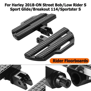 Estriberas delanteras para Harley Softail Low Rider Street Bob 114 Sportster S 18-ON - Imagen 1 de 15
