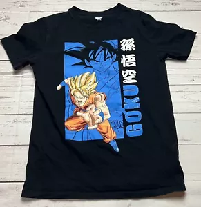 Goku Dragon Ball Z Black Old Navy Boys T-Shirt Size XL 14-16 - Picture 1 of 5