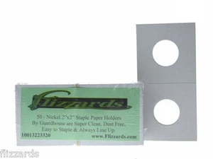 Guardhouse 2x2, Nickel Staple Paper Holder, 50 pack - Picture 1 of 3