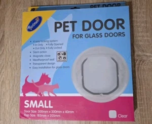 Hartman Small Cat/dog Door For Glass Doors Flap Size 185x205 cm Brand New - Picture 1 of 2