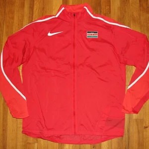 Nike Pro Elite Lightweight Team Kenya Running Jacket Mens L 800585-611 Red New - Picture 1 of 6