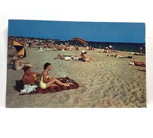 Postcard Craigville Beach Cape Cod Mass Chrome 1954 - Picture 1 of 2