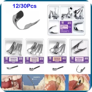 Dental Matrix Bands Anterior Proximal Strips Sectional Contoured Matrices Twin - Picture 1 of 18