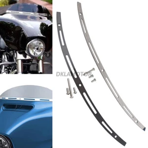 Motorcycle Fairing Windshield Windscreen Trim For Harley Electra Street 2014-24 - Picture 1 of 32