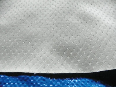 2+ yards Beige Dots Smooth Sateen Sheen Upholstery Fabric 56" wide NICE! - Image 1 of 4