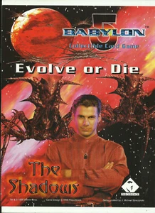 BABYLON 5 CCG/TCG - THE SHADOWS, RETAILER SELL SHEET (PRECEDENCE) - Picture 1 of 1