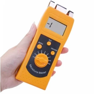 Textile Moisture Meter Tester Analyzer with 0-90% for Cotton Clothes Yarn Wool - Picture 1 of 15