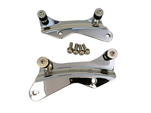 Chrome 4-Point Detachable Docking Hardware Kit - 2014-up Harley Davidson Touring - Picture 1 of 1