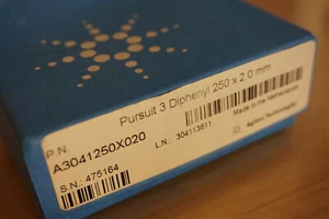 New   HPLC column Agilent Pursuit 200Å Diphenyl, 2.0 x 250 mm, 3 µm A3041250X020 - Picture 1 of 2