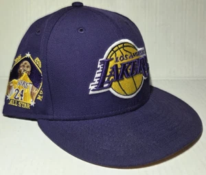 2016 Kobe Bryant Fitted New Era 9FIFTY Hat NBA Basketball LA Champions Sz 7 1/2 - Picture 1 of 8