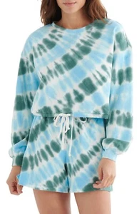 Lucky Brand Cool for Summer Cropped Crew XL - Picture 1 of 3