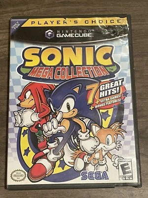 Sonic Mega Collection (Nintendo GameCube, 2002) Complete With Manual Untested - Image 1 of 4