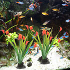 2 Stck. Fisch Aquarium Dekoration Landschaftsgestaltung Betta