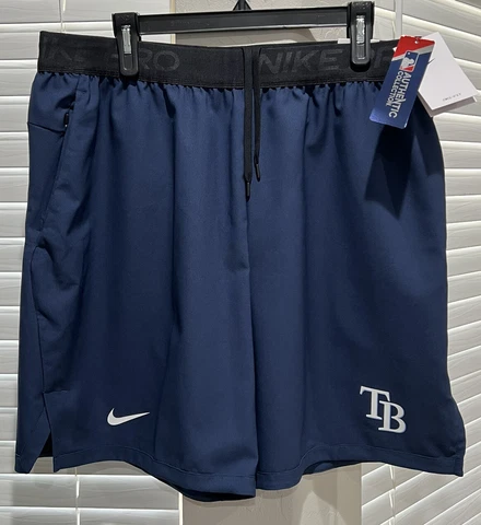 Men’s Tampa Bay Rays Nike Authentic  Flex Vent Max Dri-Fit Shorts Size XXL MLB Cover