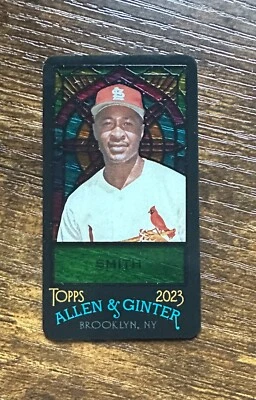 2023 Topps Allen and Ginter Mini Stained Glass #110 Ozzie Smith #X13869 - Image 1 of 2