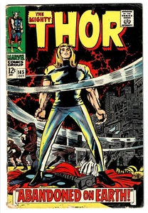 The Mighty Thor #145 VG/FN Stripped of Power Silver Age Marvel 1967 U-4 - Bild 1 von 2