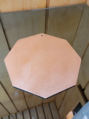 1/8” Thick Pure Copper Heat Diffuser 9” Octagon Stove Topper Defrost Plate - Image 1 of 4