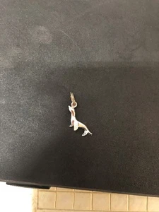 Vintage Seal Charm Bracelet Charm Sterling - Picture 1 of 2