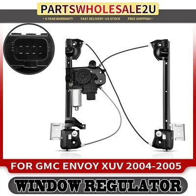 Midgate Window Regulator with Motor for GMC Envoy XUV 2004 2005 Sport Utility - Image 1 of 4