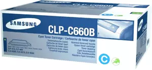 Cartuccia toner ciano Samsung CLP-C660B NUOVA SCATOLA APERTA - Foto 1 di 1