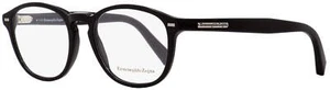 Ermenegildo Zegna Oval Eyeglasses EZ5057 001 Black 49mm 5057 - Picture 1 of 1