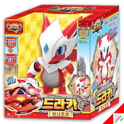 Mini robot modelo de plástico MONKART DRAKA juguete para niños/animación de TV de Corea Foto 1 de 4