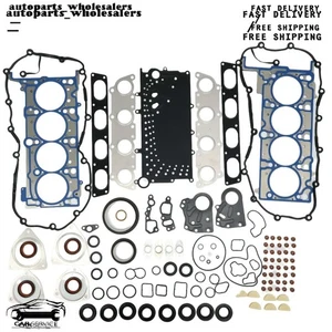 For Audi A6 C6 S4 B6 B7 BAS BNK BBK BHF BAT 4.2L V8 Engine Gaskets Seals Kit - Picture 1 of 22