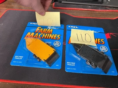 TWO 1/64 Ertl Replica Farm Machines machine trailers NIP 109 110 - Image 1 of 4