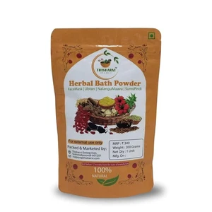 Thisharvi Organic's Woman's Herbal Bath Powder Ubtan, 100% Natural Skincare 200g - Picture 1 of 5