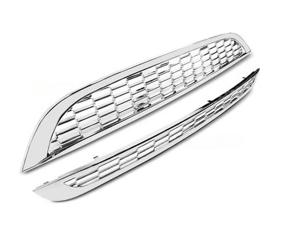 Parrilla delantera para MINI COOPER 2001 2002 2003 2004 2005 2006 R50 R53 S tipo cromo Foto 1 de 3