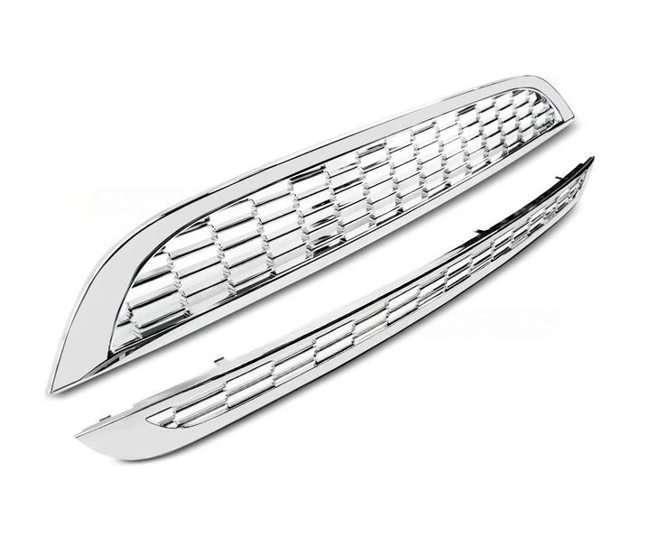 Parrilla delantera para MINI COOPER 2001 2002 2003 2004 2005 2006 R50 R53 S tipo cromo Foto 1 de 3