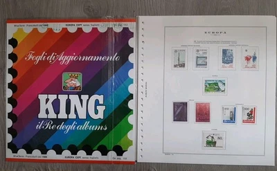 EUROPA CEPT 1988 Francobolli singoli su King Marini  Poste e Comunicazioni Foto 1 de 4