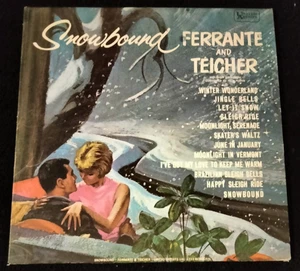 SNOWBOUND FERRANTE & TEICHER ORCHESTRA 12" VINYL UNITED ARTISTS RECORDS UAL 3233 - Foto 1 di 4