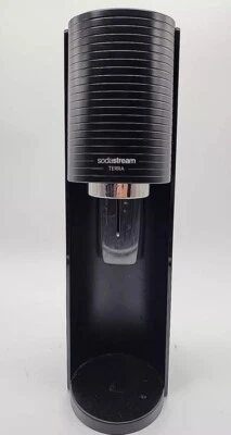 SodaStream Terra Sparkling Water Soda Maker Black VERY NICE 🔥 MAKE OFFER - Image 1 of 4