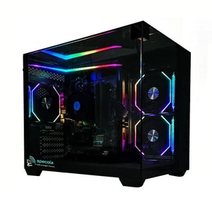 RGB Gaming PC - i5 8500 CPU - 16GB RAM - 500GB SSD - Win11/WIFI - RTX 5060 8GB - Picture 1 of 8