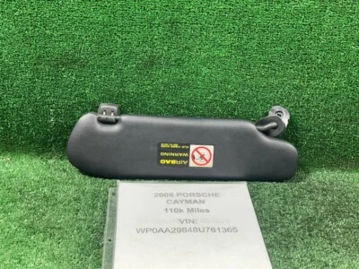 2006-2012 PORSCHE CAYMAN  FRONT LEFT DRIVER SIDE SUN VISOR OEM 98773146100 Foto 1 de 4