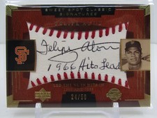 FELIPE ALOU 2004 UPPER DECK SWEET SPOT CLASSIC INSCRIBED AUTOGRAPH AUTO! #24/50!