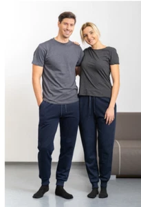 Damen und Herren Jogginhose Unisex NEU Gr. L schwarz - Bild 1 von 5