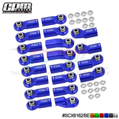 GPM Aluminio 7075 Vehículo Completo Tie Rod Wave Pie para AXIAL 1/6 SCX6 Foto 1 de 4