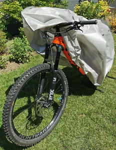 Cubierta de bicicleta de montaña MTB impermeable bicicleta lluvia polvo aire libre ajuste Santa Cruz - Imagen 1 de 5
