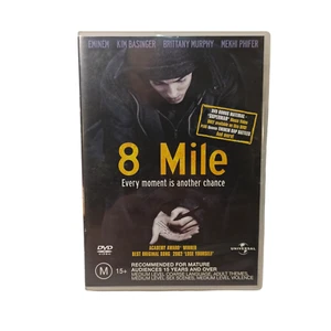 8 Mile DVD Eminem Music Youth Struggles Rhymes Lyrics Rap Battles Friends Family - Picture 1 of 10