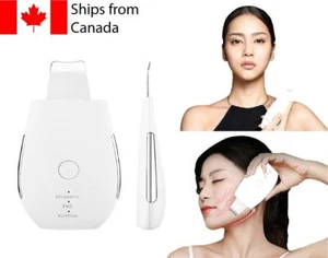 Ultrasonic Facial scrubber face spatula cleansing device blackhead remover - Picture 1 of 12