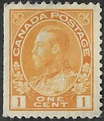 🍁Canadá #105 LSE "KING GEORGE V" Como Nuevo 1923 Admiral Coil Edición (A) Foto 1 de 2